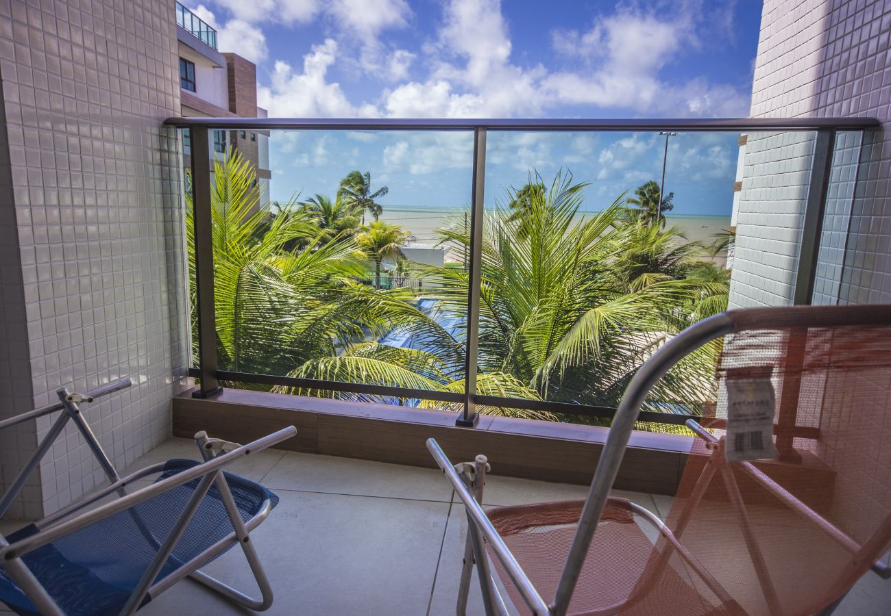 Apartamento em João Pessoa - Luxor Paulo Miranda|Vista Mar/Piscina,Wi-Fi,Praia