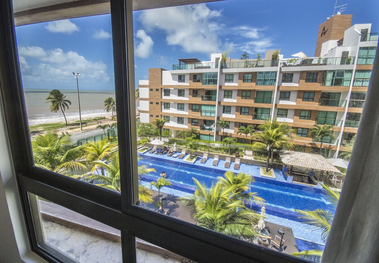 Apartamento em João Pessoa - Luxor Paulo Miranda|Vista Mar e Piscina,Wi-Fi