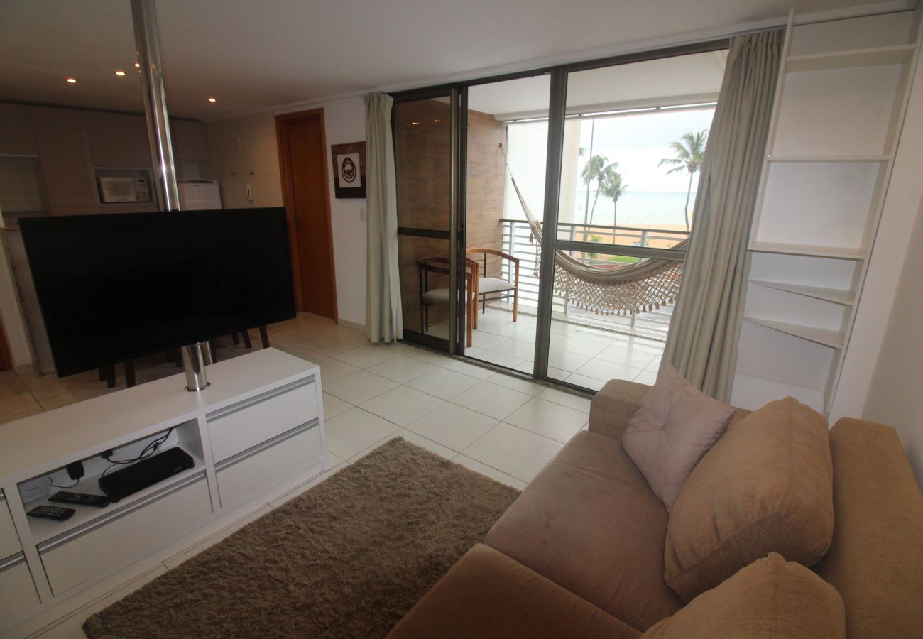 Apartamento em João Pessoa - Luxor Cabo Branco|Vista Mar e Piscina,Wi-Fi,Praia