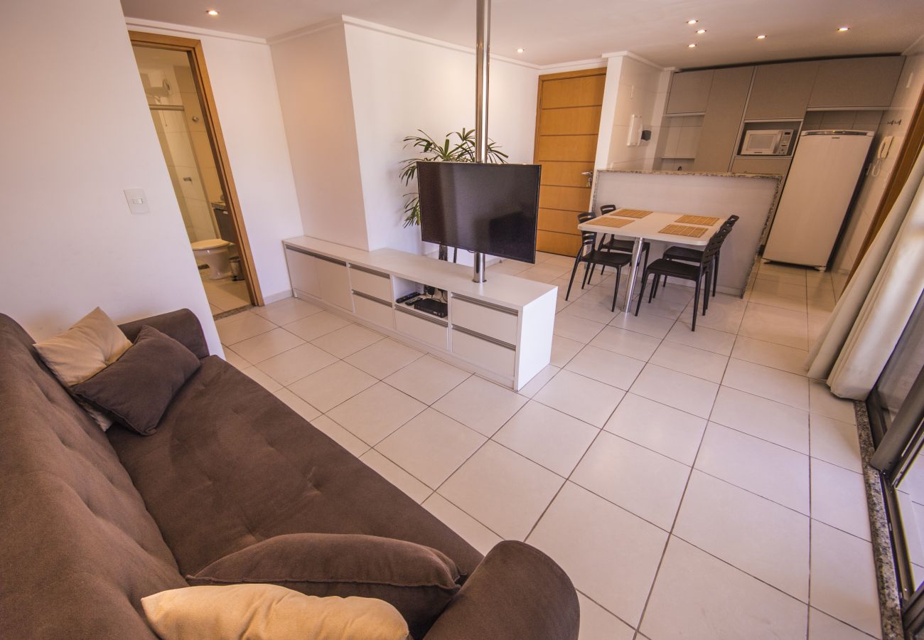 Apartamento em João Pessoa - Luxor Cabo Branco|Vista Mar e Piscina,Wi-Fi,Praia