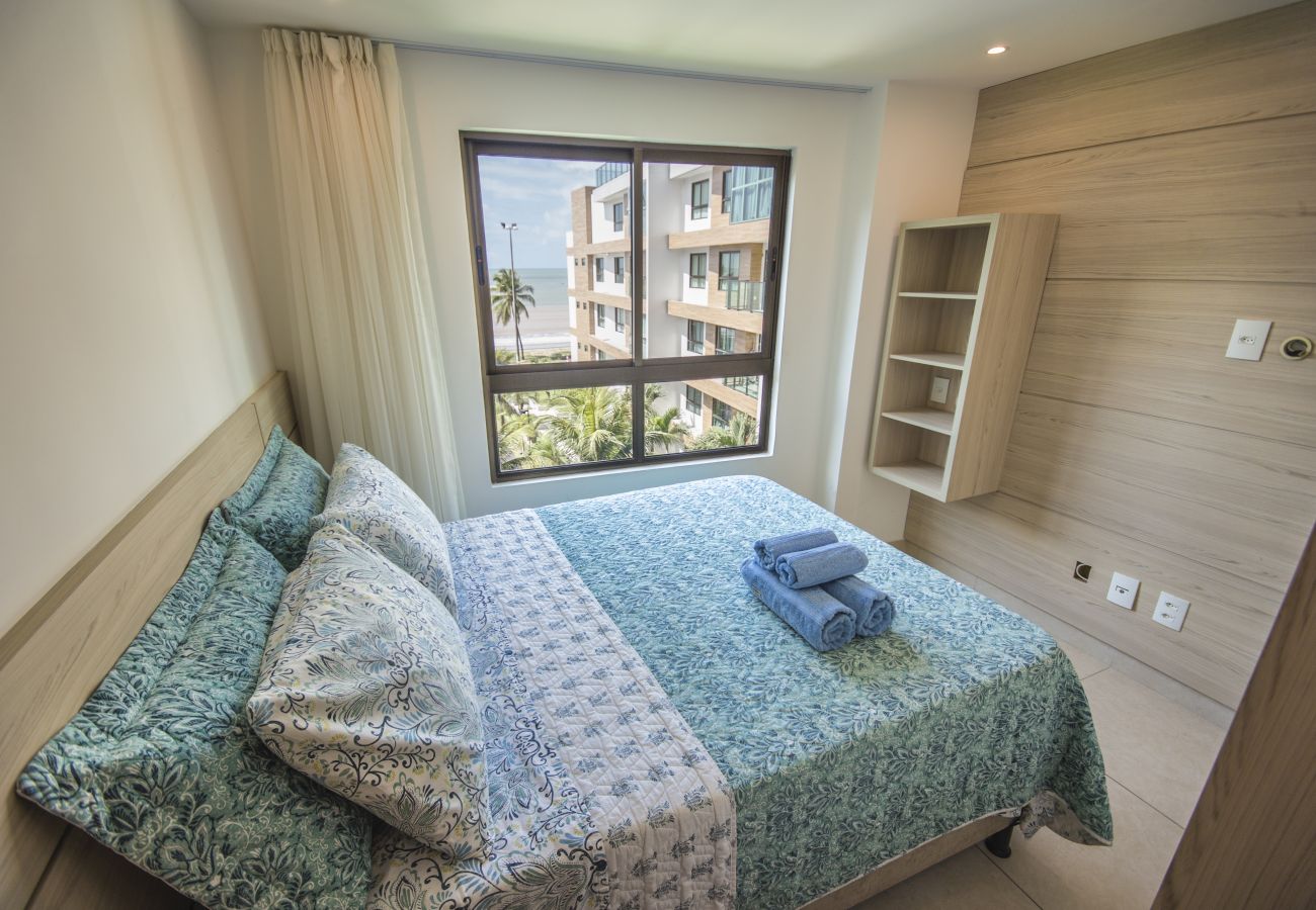 Apartamento em João Pessoa - Luxor Paulo Miranda|Vista Mar/Piscina,Praia,Wi-Fi