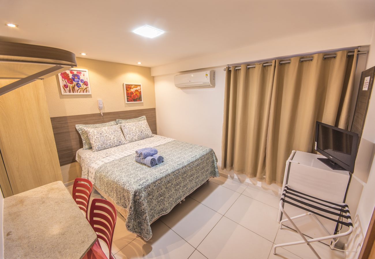 Quarto em João Pessoa - ISRAEL TAMBAU Flat | Localização ótima
