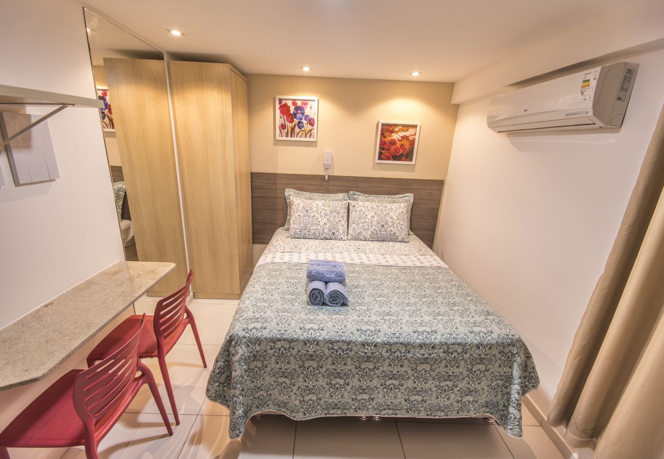 Quarto em João Pessoa - ISRAEL TAMBAU Flat | Localização ótima