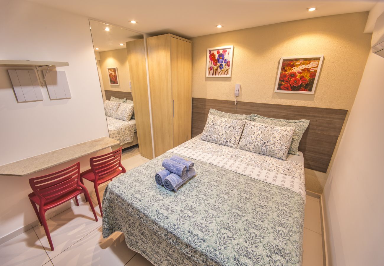 Quarto em João Pessoa - ISRAEL TAMBAU Flat | Localização ótima