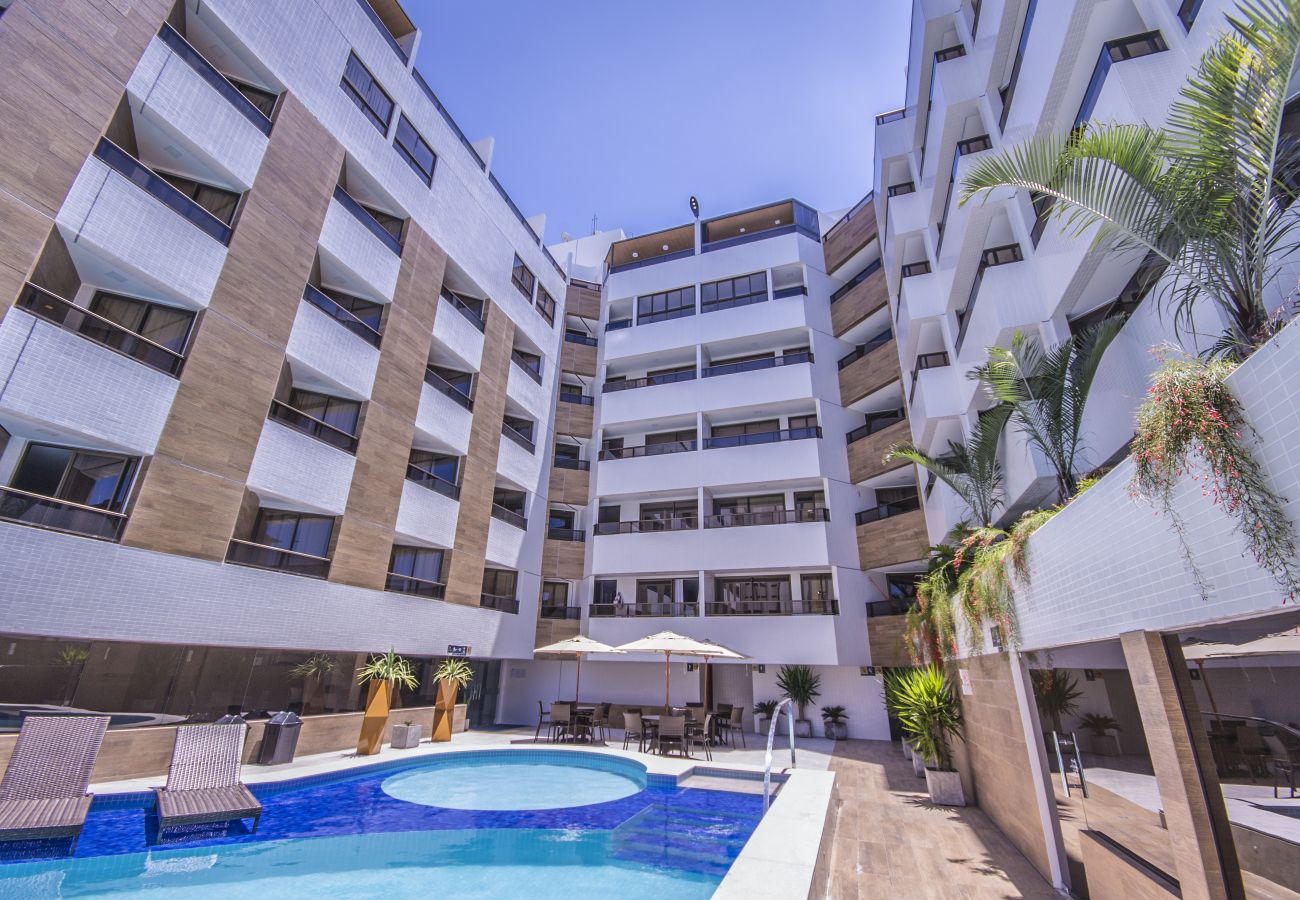 Apartamento em João Pessoa -  GOLDFLAT CABO BRANCO | Vista Piscina