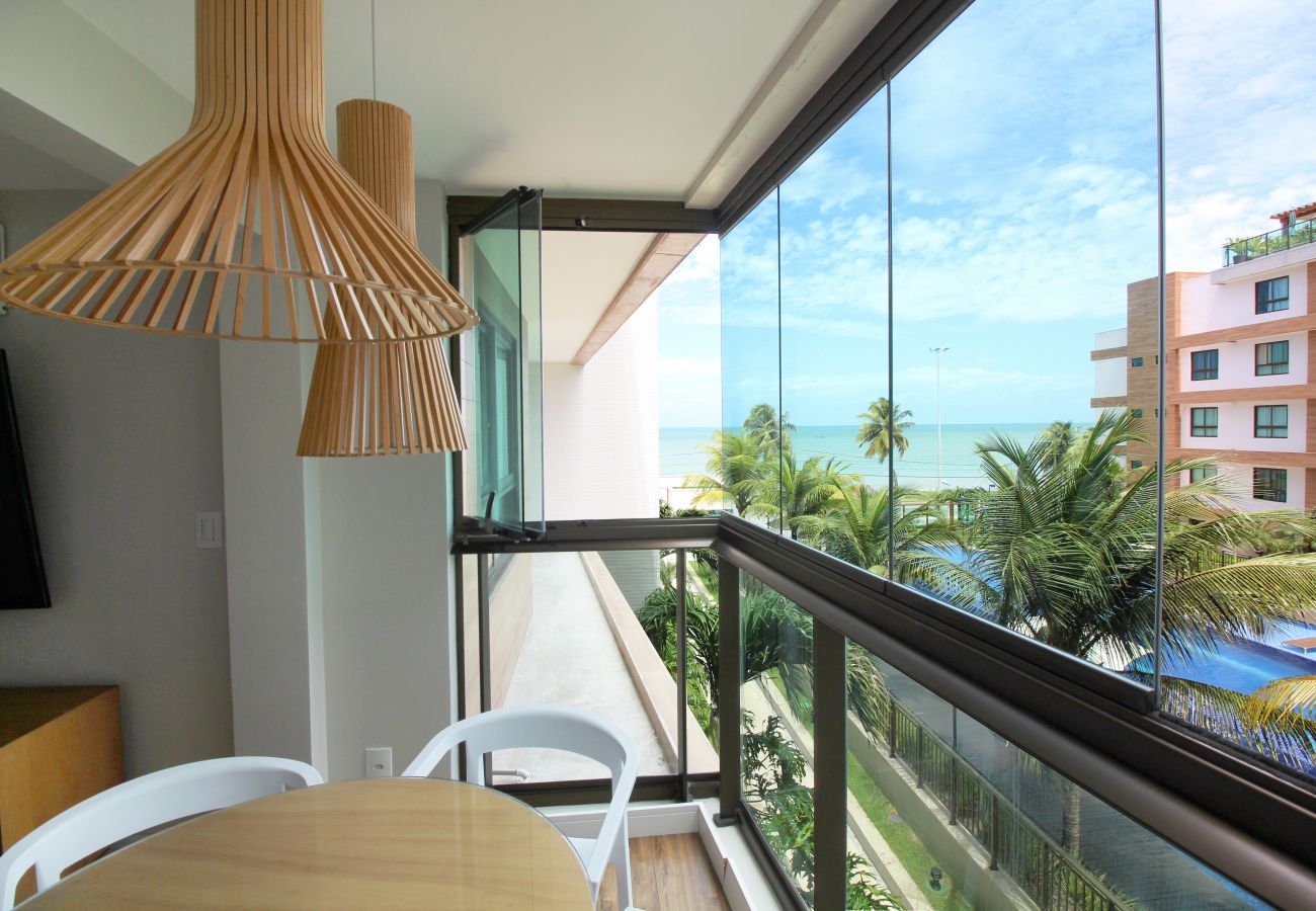 Apartamento em João Pessoa - Luxor Paulo Miranda|Vista Mar/Piscina,Wi-Fi,Mar