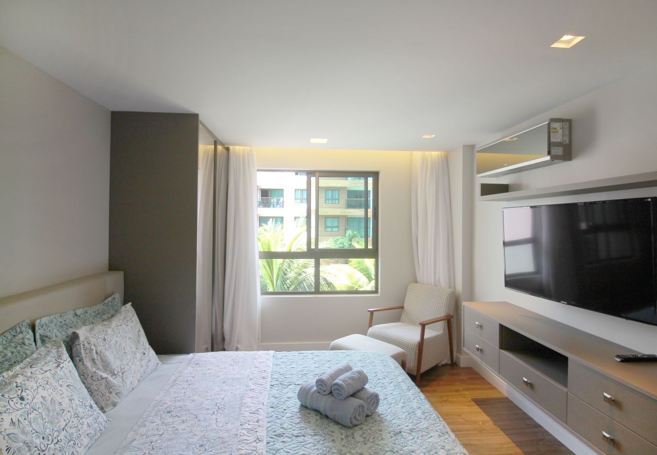 Apartamento em João Pessoa - Luxor Paulo Miranda|Vista Mar/Piscina,Wi-Fi,Mar