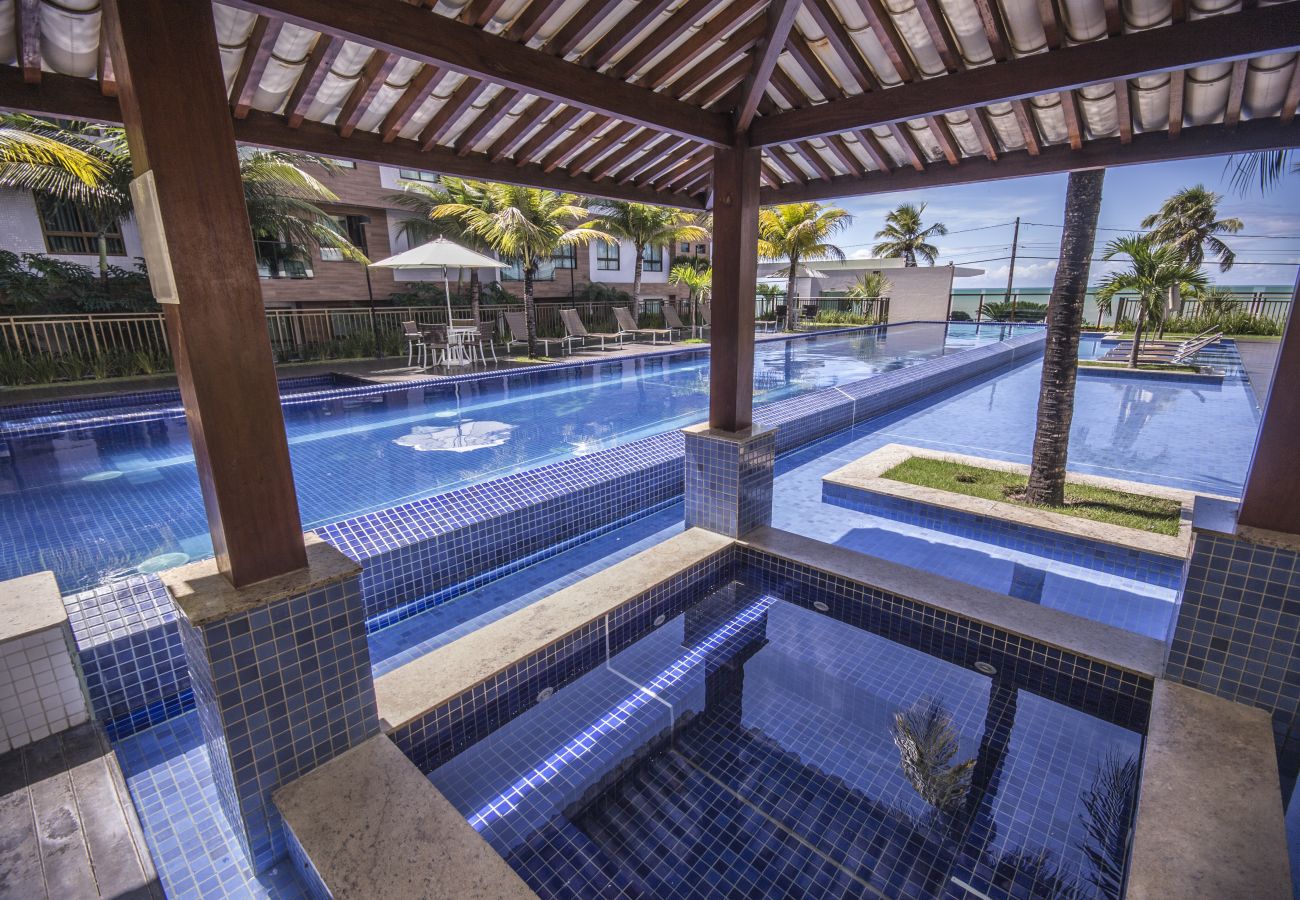 Apartamento em João Pessoa - Luxor Paulo Miranda|Vista Mar/Piscina,Wi-Fi,Mar