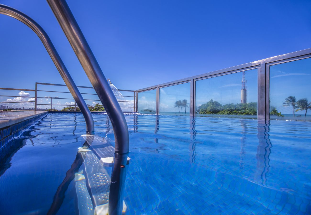 Apartamento em João Pessoa - ISRAEL TAMBAU Flat | Na Beira Mar de Tambaú