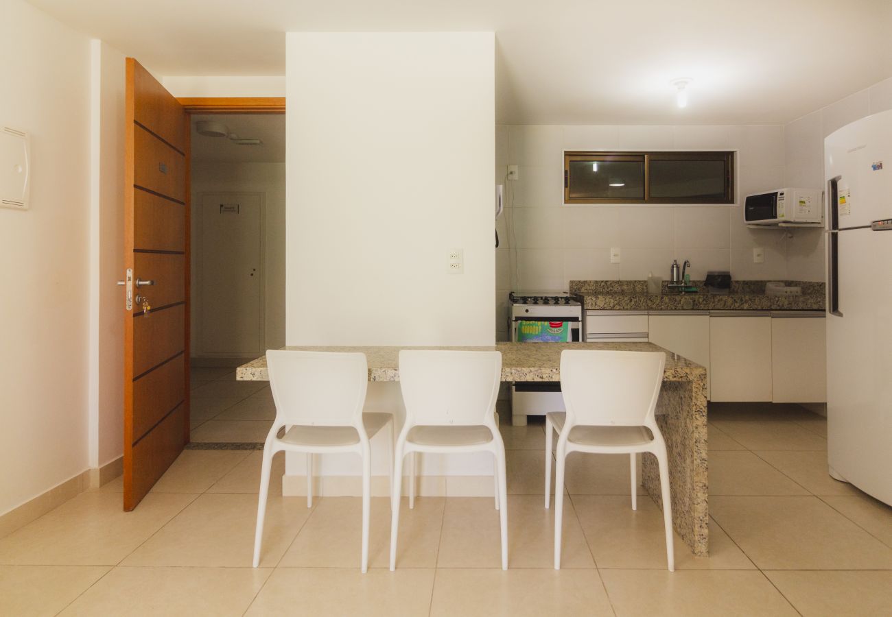 Apartamento em João Pessoa - Luxor Paulo Miranda | Apto c/ terraço,Wi-Fi,Praia