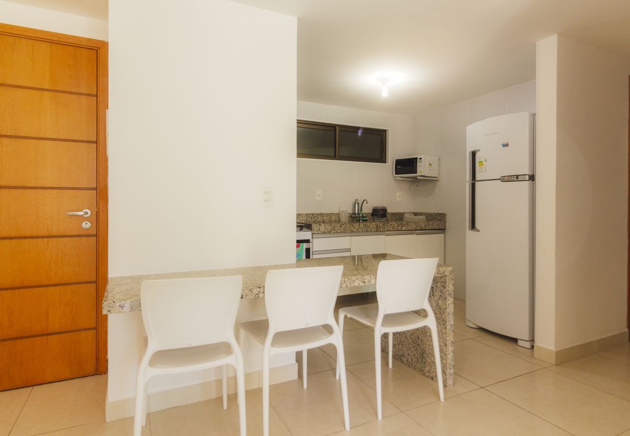 Apartamento em João Pessoa - Luxor Paulo Miranda | Apto c/ terraço,Wi-Fi,Praia