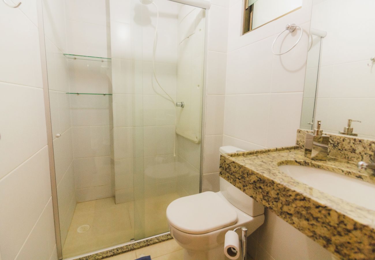 Apartamento em João Pessoa - Luxor Paulo Miranda | Apto c/ terraço,Wi-Fi,Praia