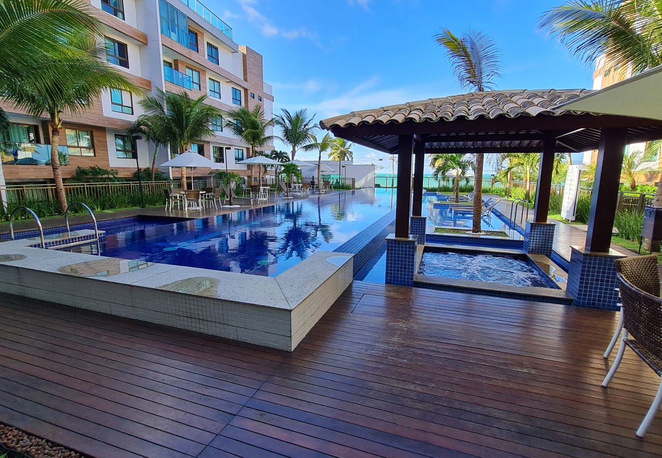 Apartamento em João Pessoa - Luxor Paulo Miranda | Apto c/ terraço,Wi-Fi,Praia