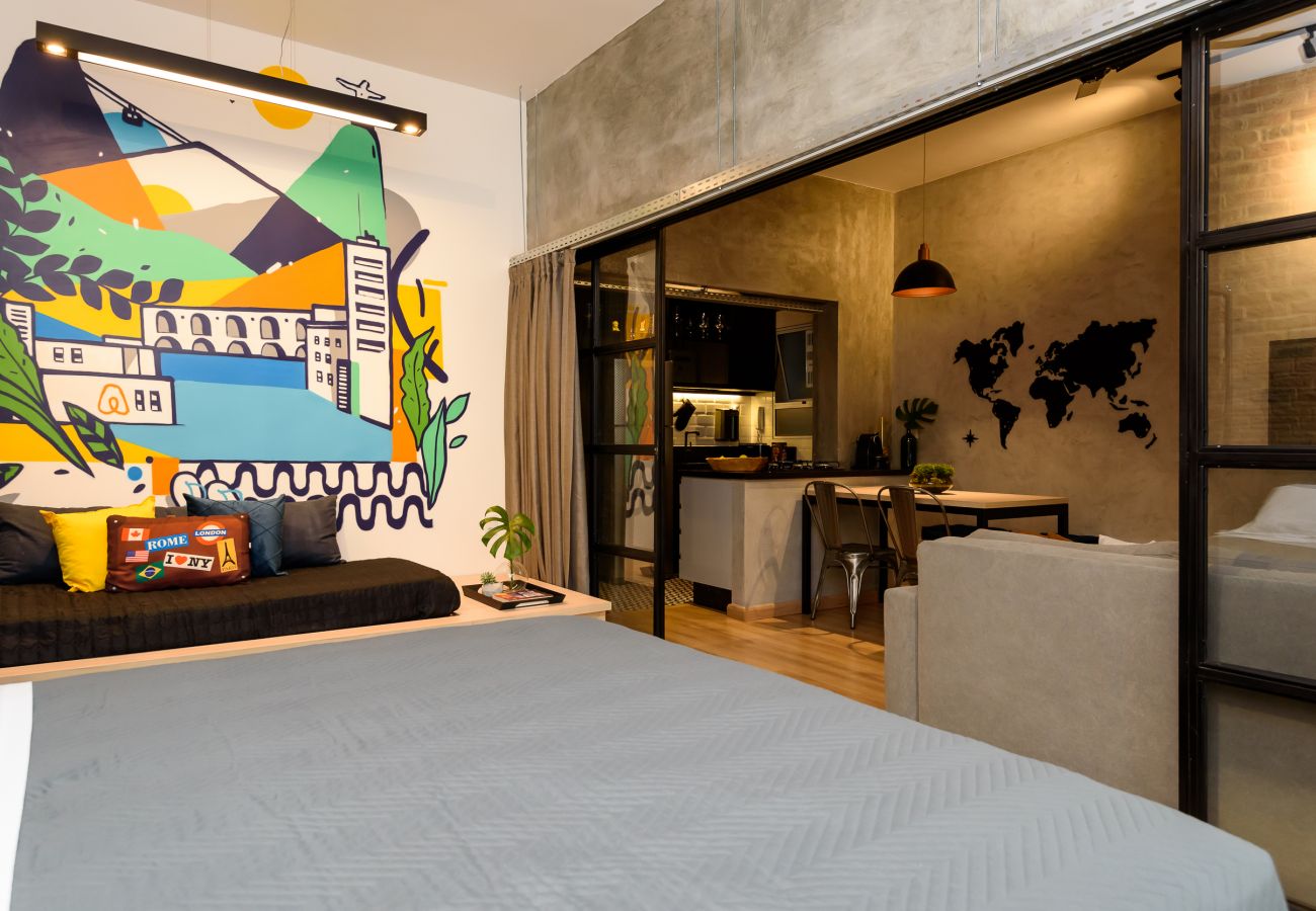 Apartamento em Rio de Janeiro - 5 minutos da praia de Copacabana | NSC902