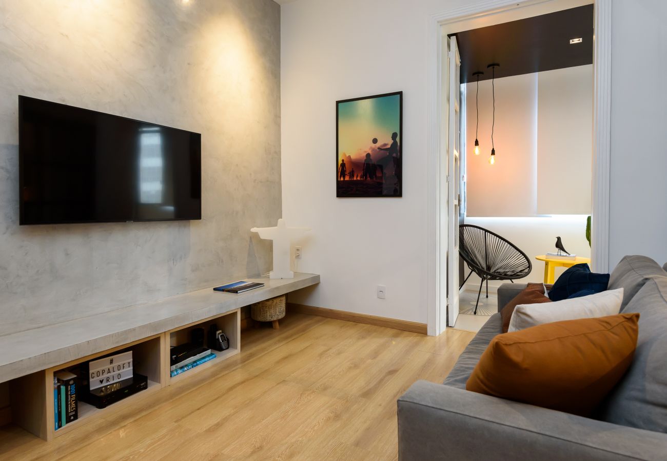 Apartamento em Rio de Janeiro - 5 minutos da praia de Copacabana | NSC902