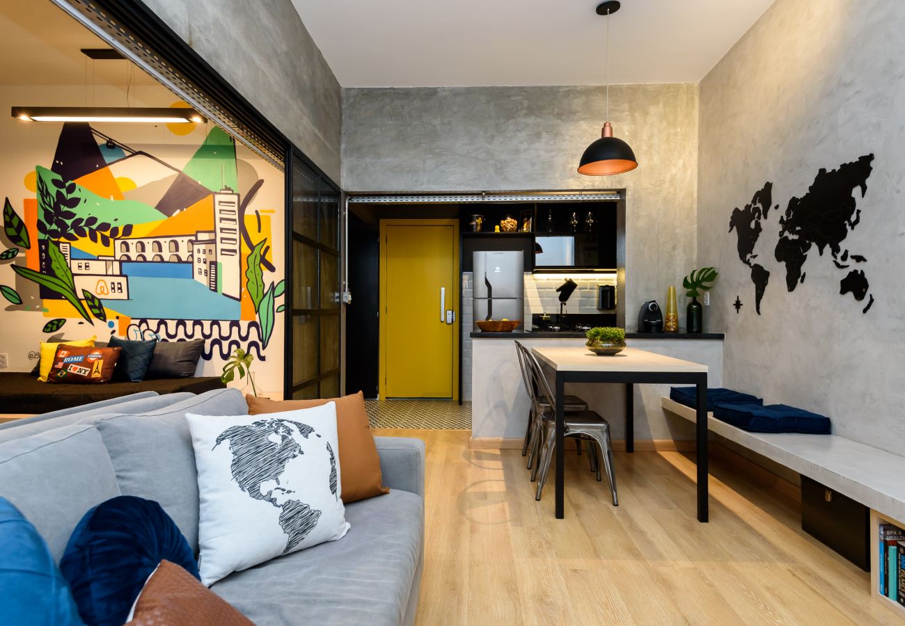 Apartamento em Rio de Janeiro - 5 minutos da praia de Copacabana | NSC902