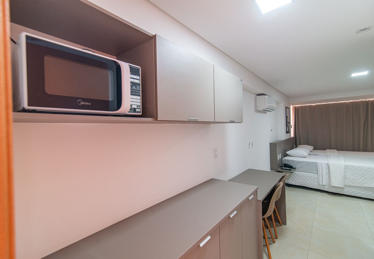 Apartamento em João Pessoa - GOLDFLAT MANAÍRA | Apart-Hotel Duas Camas Solteiro