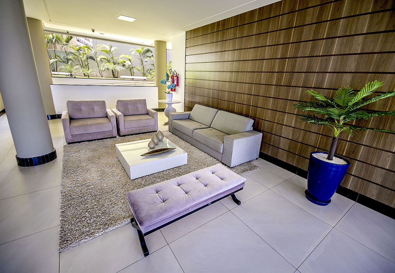 Apartamento em João Pessoa - ATLÂNTICO SUL flat | Piscina, Beira-Mar, Praia, Wifi.