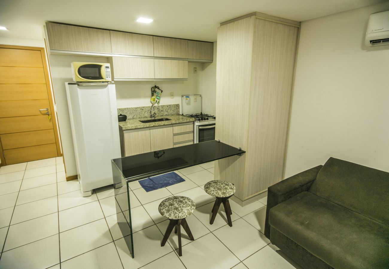 Apartamento em João Pessoa - ATLÂNTICO SUL flat | Piscina, Beira-Mar, Praia, Wifi.