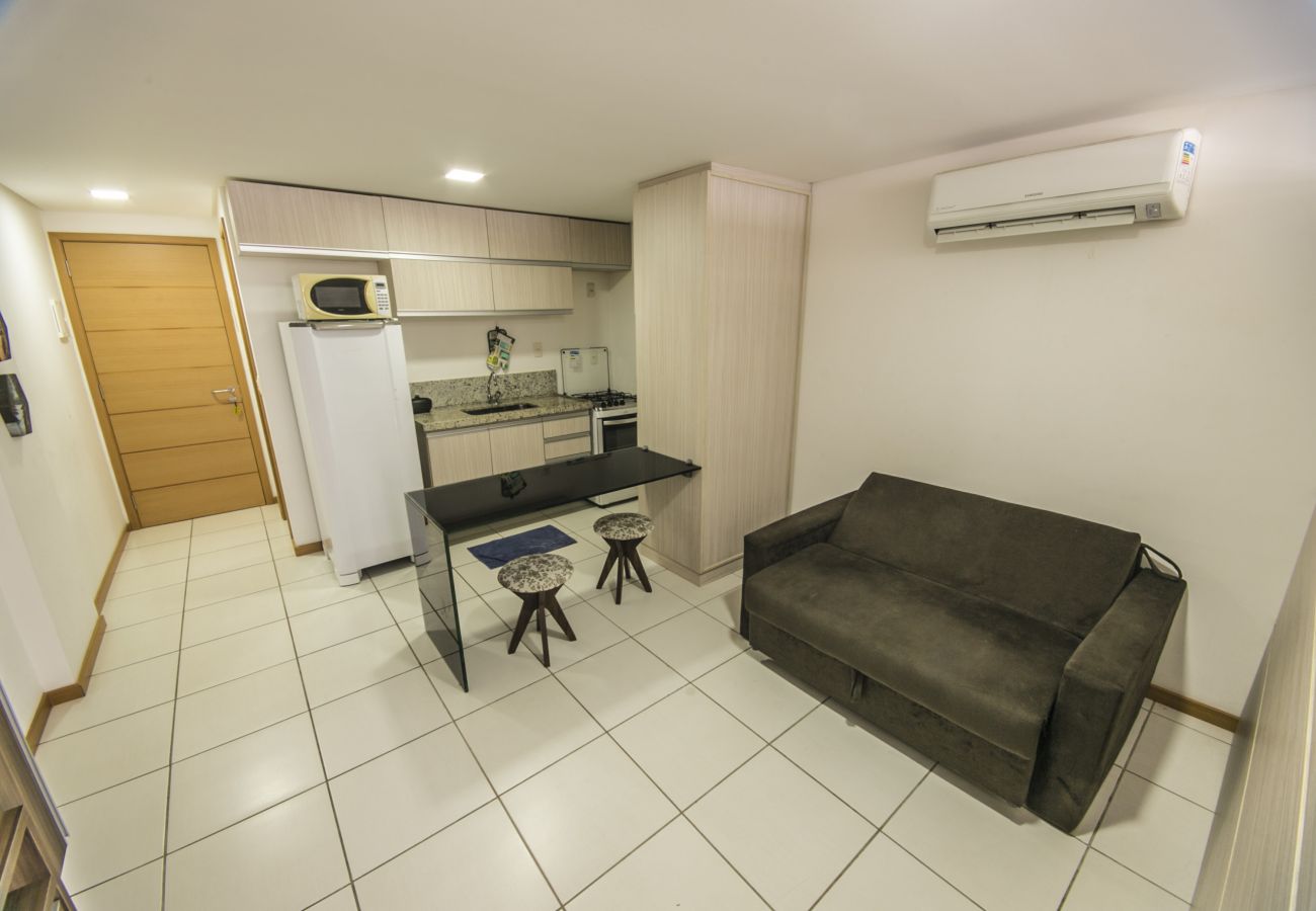 Apartamento em João Pessoa - ATLÂNTICO SUL flat | Piscina, Beira-Mar, Praia, Wifi.
