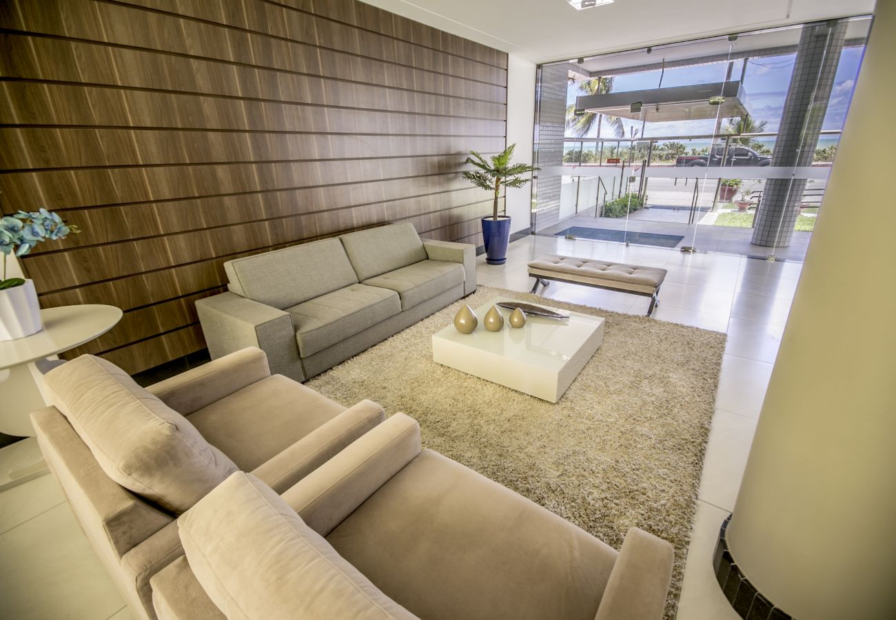 Apartamento em João Pessoa - ATLÂNTICO SUL flat | Piscina, Beira-Mar, Praia, Wifi.