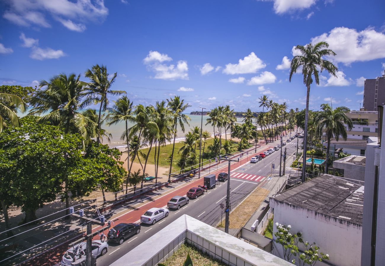 Apartamento em João Pessoa - ATLÂNTICO SUL flat | Piscina, Beira-Mar, Praia, Wifi.