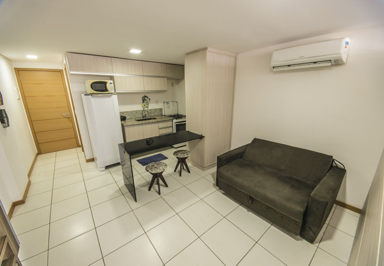 Apartamento em João Pessoa - ATLÂNTICO SUL flat | Piscina, Beira-Mar, Praia, Wifi.