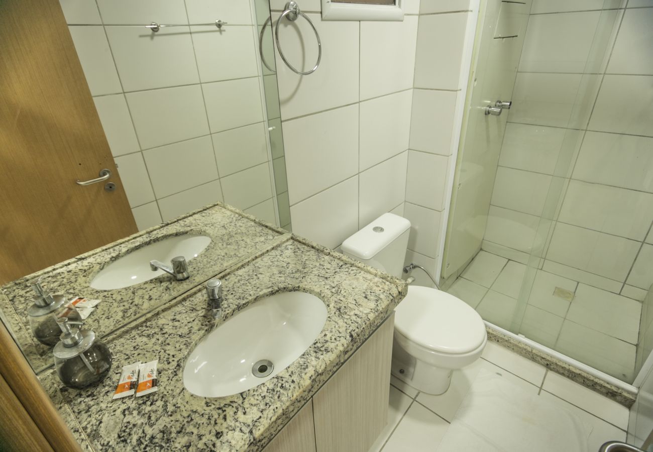Apartamento em João Pessoa - ATLÂNTICO SUL flat | Piscina, Beira-Mar, Praia, Wifi.