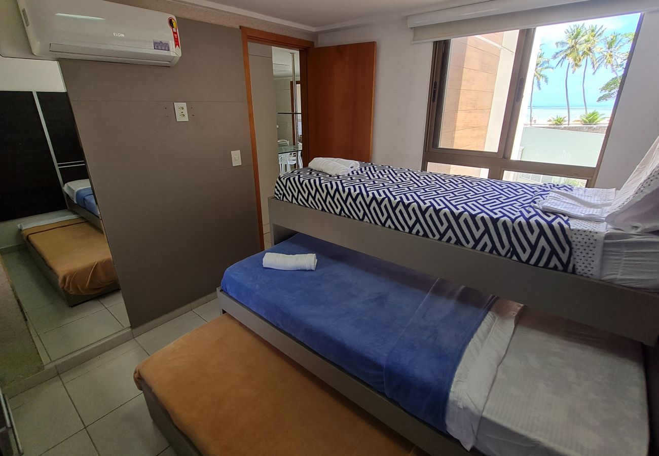 Apartamento em João Pessoa - Luxor Cabo Branco|Vista Mar e Piscina,Mar,Wi-Fi