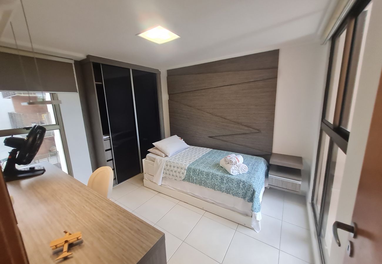 Apartamento em João Pessoa - Luxor Cabo Branco|Vista Mar,Beira-Mar,Praia,Wi-Fi