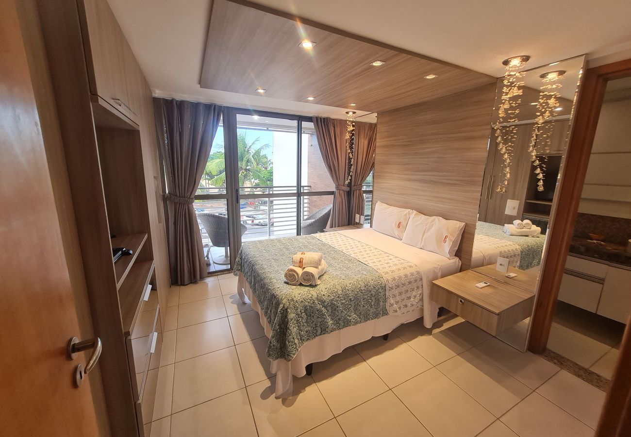 Apartamento em João Pessoa - Luxor Cabo Branco|Vista Mar,Beira-Mar,Praia,Wi-Fi