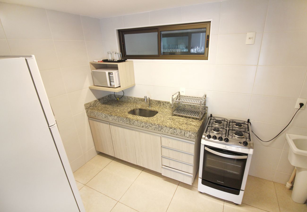 Apartamento em João Pessoa - Luxor Paulo Miranda|Vista Piscina,Mar,Praia,Wi-Fi