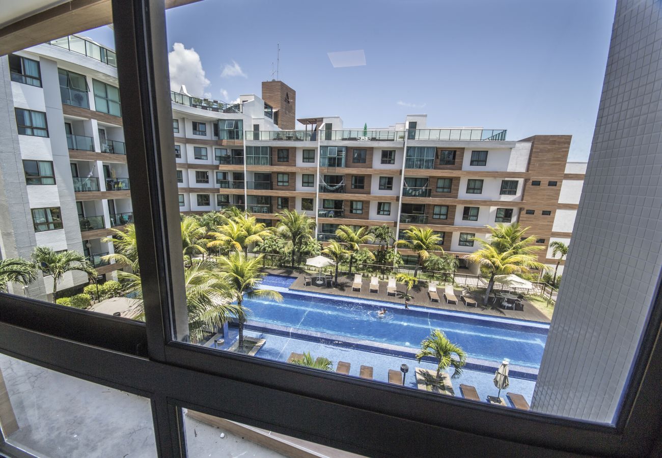 Apartamento em João Pessoa - Luxor Paulo Miranda|Vista Piscina,Mar,Praia,Wi-Fi