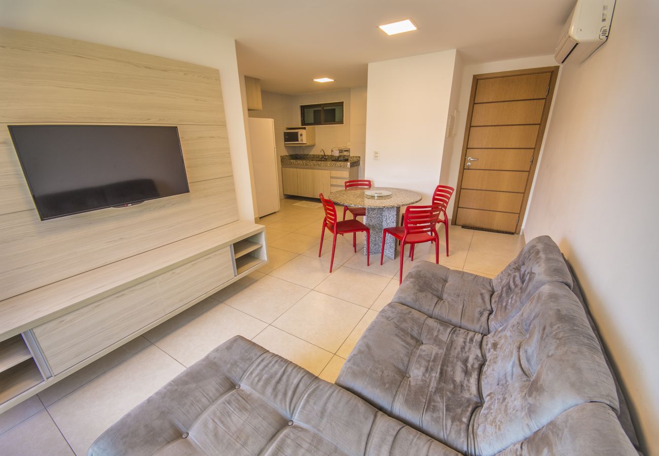 Apartamento em João Pessoa - Luxor Paulo Miranda|Vista Piscina,Beira-Mar,Wi-Fi