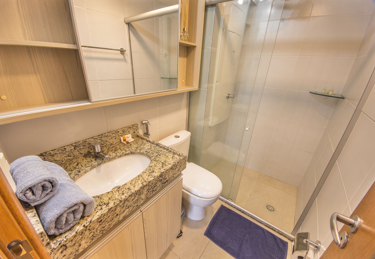 Apartamento em João Pessoa - Luxor Paulo Miranda|Vista Piscina,Beira-Mar,Wi-Fi