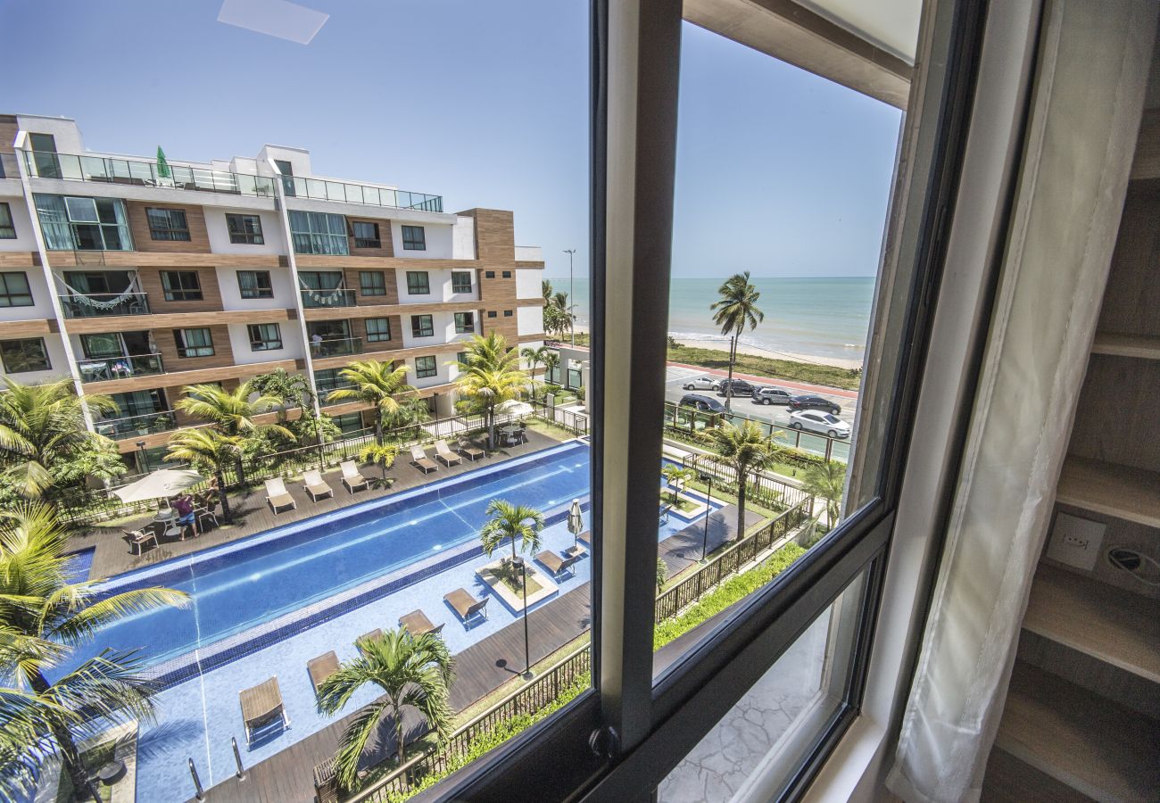 Apartamento em João Pessoa - Luxor Paulo Miranda|Vista Piscina,Beira-Mar,Wi-Fi