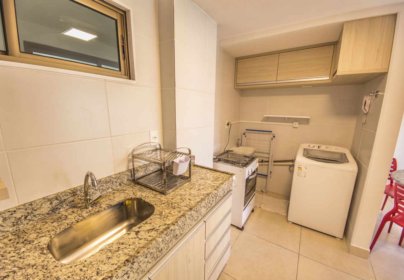 Apartamento em João Pessoa - Luxor Paulo Miranda|Vista Piscina,Beira-Mar,Wi-Fi