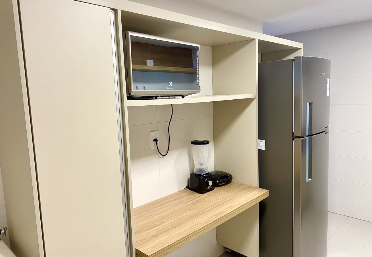 Apartamento em João Pessoa - Mar de Corais | Vista Mar, Beira-Mar, Praia, Wi-Fi