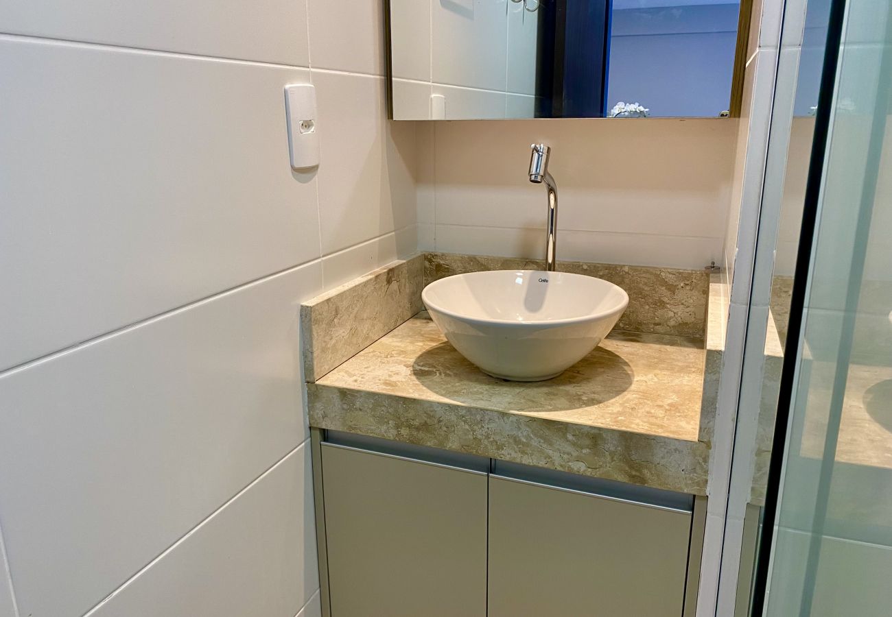 Apartamento em João Pessoa - Mar de Corais | Vista Mar, Beira-Mar, Praia, Wi-Fi