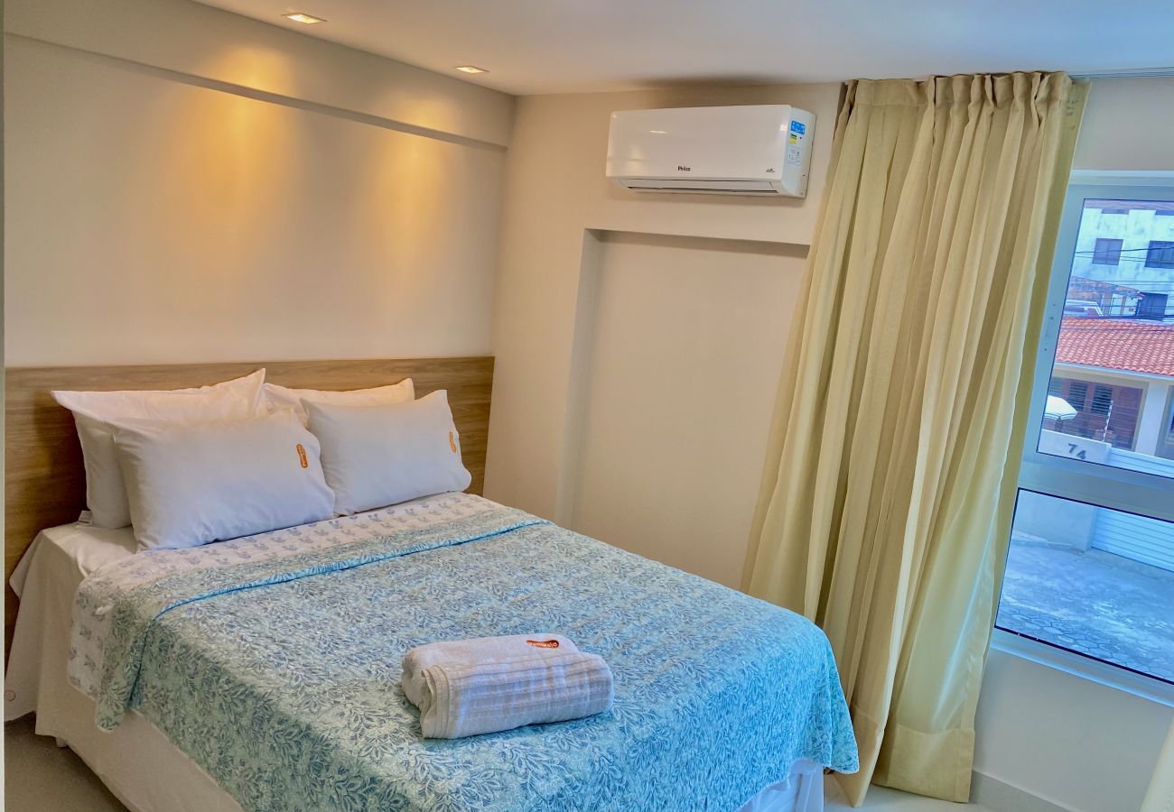 Apartamento em João Pessoa - Mar de Corais | Vista Mar, Beira-Mar, Praia, Wi-Fi