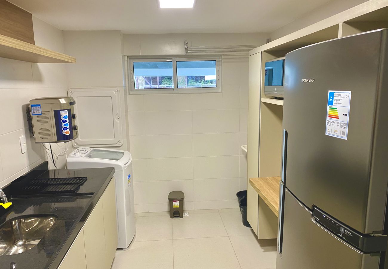Apartamento em João Pessoa - Mar de Corais | Vista Mar, Beira-Mar, Praia, Wi-Fi