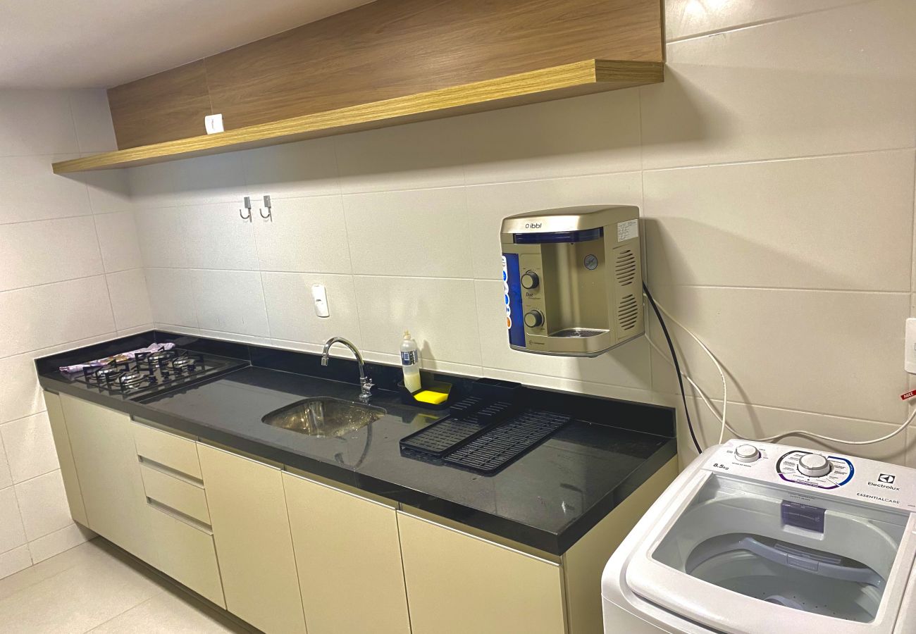 Apartamento em João Pessoa - Mar de Corais | Vista Mar, Beira-Mar, Praia, Wi-Fi