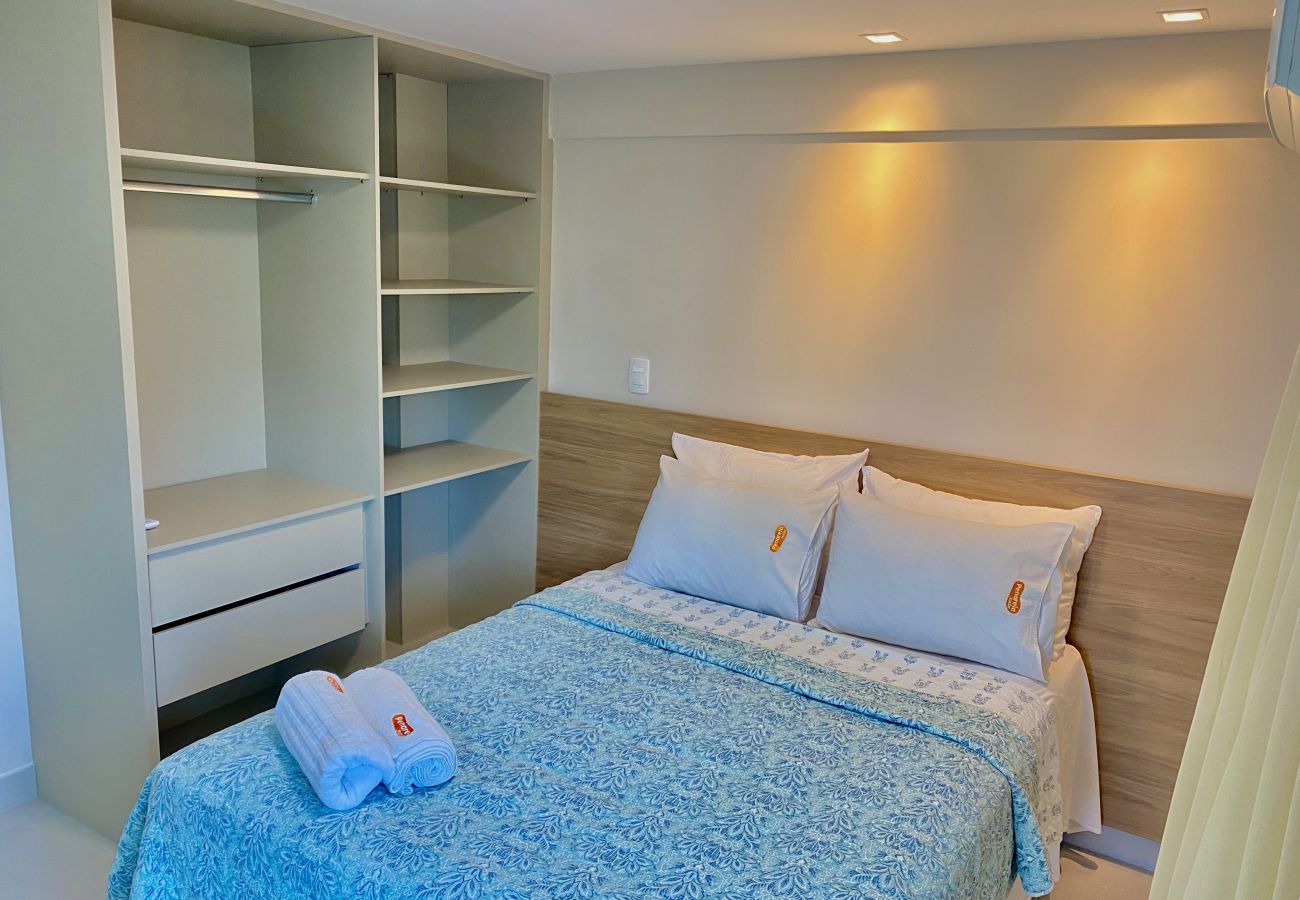 Apartamento em João Pessoa - Mar de Corais | Vista Mar, Beira-Mar, Praia, Wi-Fi