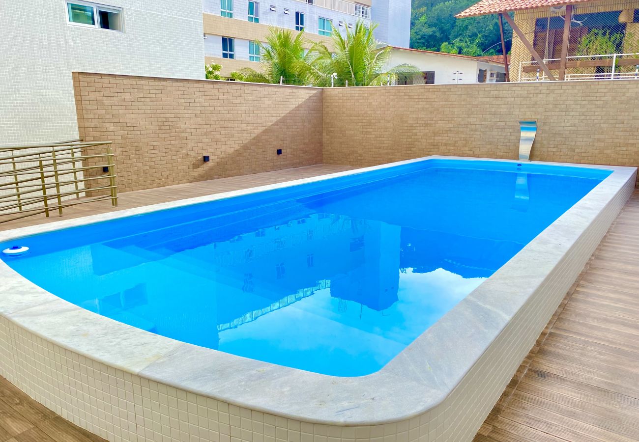 Apartamento em João Pessoa - Mar de Corais | Vista Mar, Beira-Mar, Praia, Wi-Fi