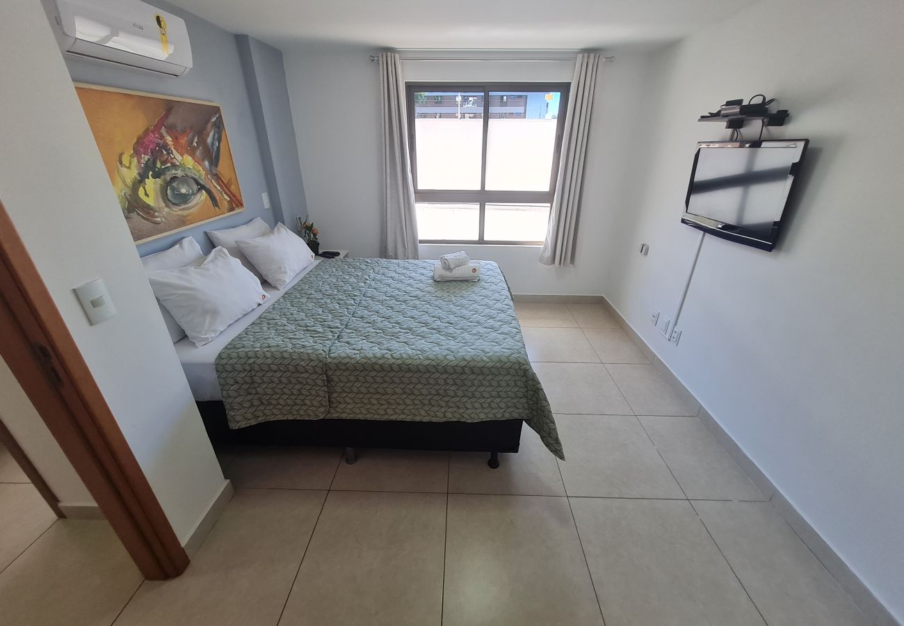 Apartamento em João Pessoa - Luxor Paulo Miranda | Apto c/ JACUZZI,Térreo,Wi-Fi  