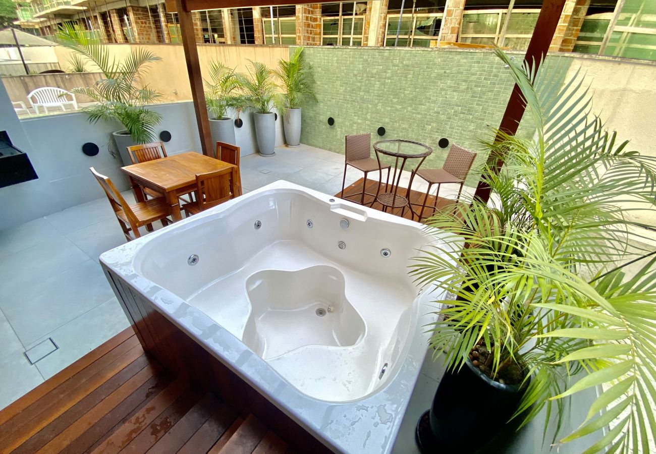 Apartamento em João Pessoa - Luxor Paulo Miranda | Apto c/ JACUZZI,Térreo,Wi-Fi  