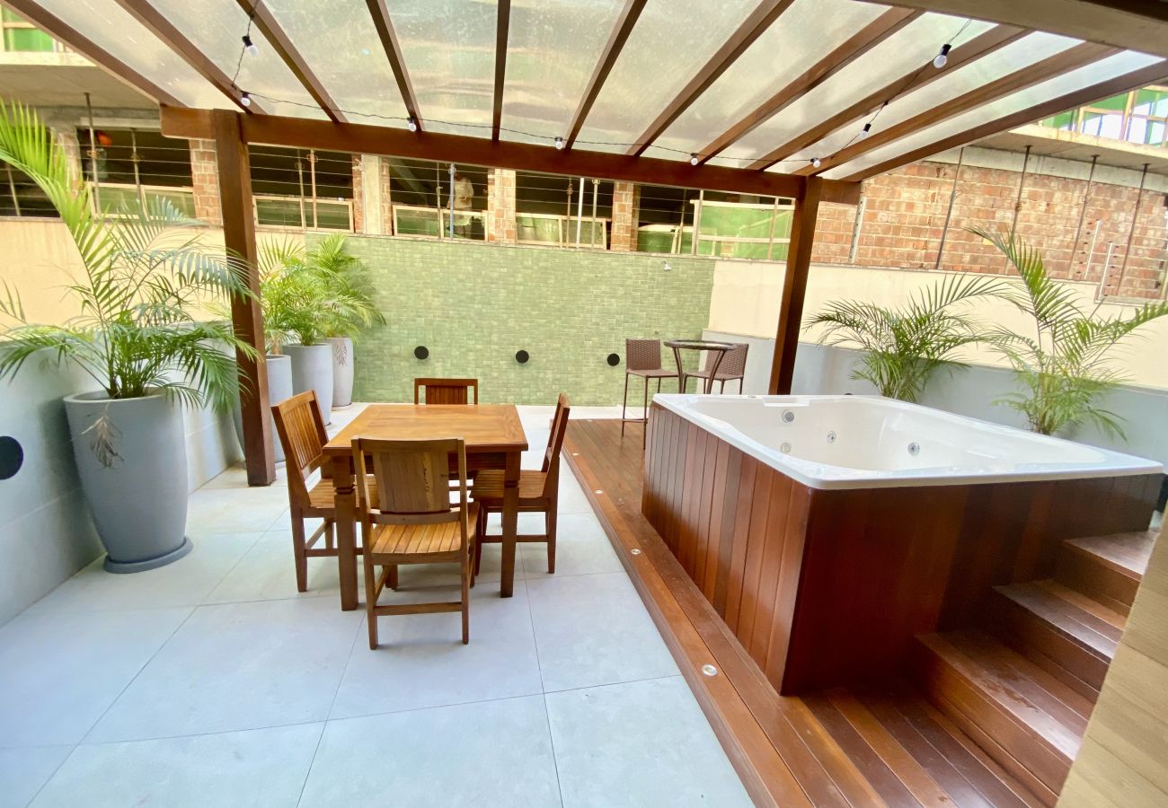 Apartamento em João Pessoa - Luxor Paulo Miranda | Apto c/ JACUZZI,Térreo,Wi-Fi  