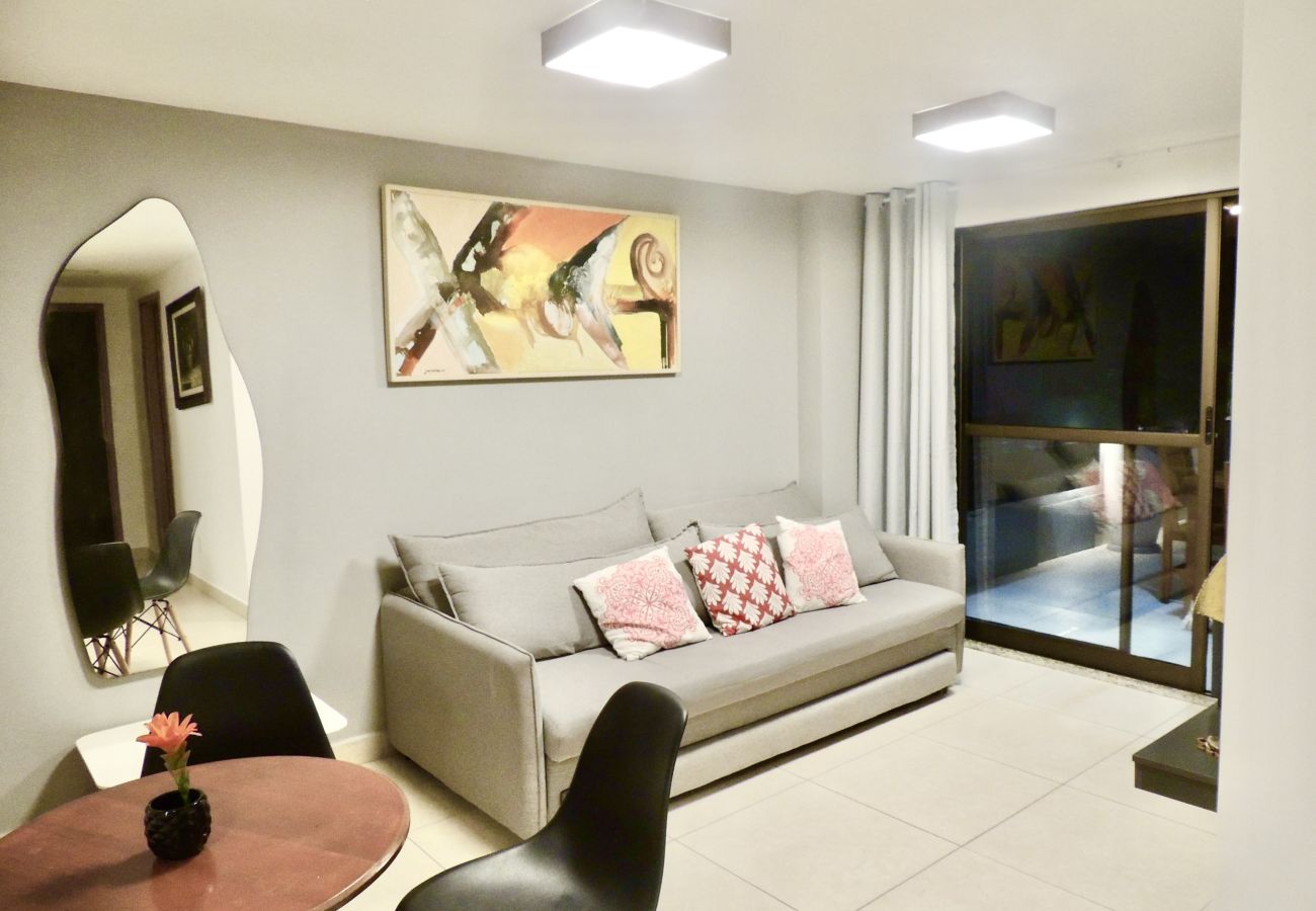Apartamento em João Pessoa - Luxor Paulo Miranda | Apto c/ JACUZZI,Térreo,Wi-Fi  
