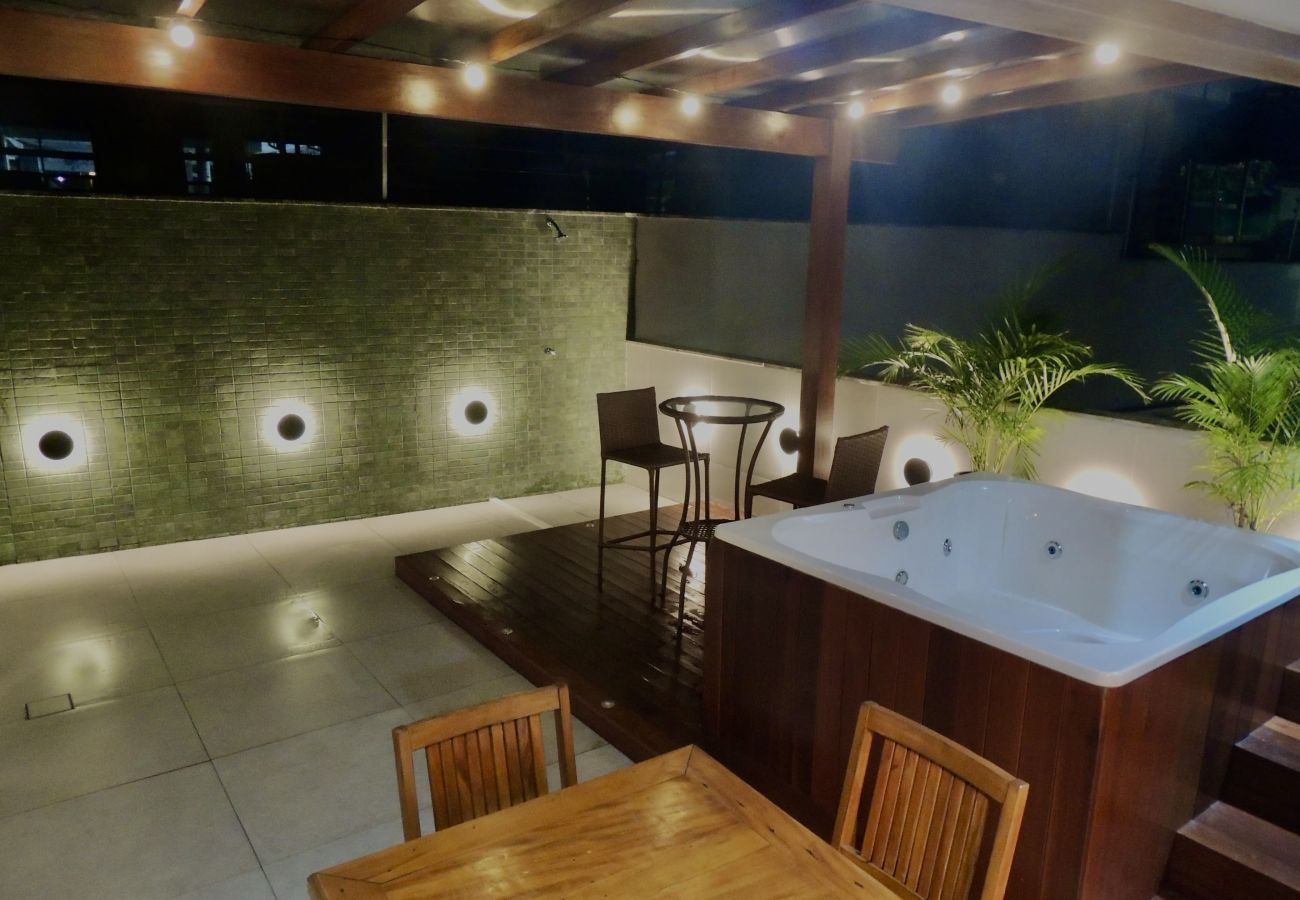 Apartamento em João Pessoa - Luxor Paulo Miranda | Apto c/ JACUZZI,Térreo,Wi-Fi  