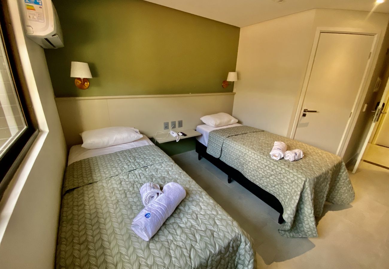 Quarto em João Pessoa - ARPOAR | Apart-Hotel Duas Camas Solteiro